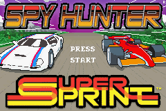 Spy Hunter & Super Sprint screenshot 2 for GameBoy Advance